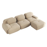 2-Sitzer-Schlafsofa aus dunkelgrauem Stoff mit Seitentaschen, modernes Schlafsofa