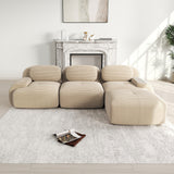 2-Sitzer-Schlafsofa aus dunkelgrauem Stoff mit Seitentaschen, modernes Schlafsofa