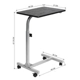 Table de lit/Support ordinateur pc à roulettes,roulettes, hauteur réglable - BELLO