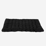 90 x 190 cm großes Etagenbett-Set mit umwandelbarer Bank aus silbernem Metall und faltbarer 2-Sitzer-Futonmatratze – LIBERTY N MICA